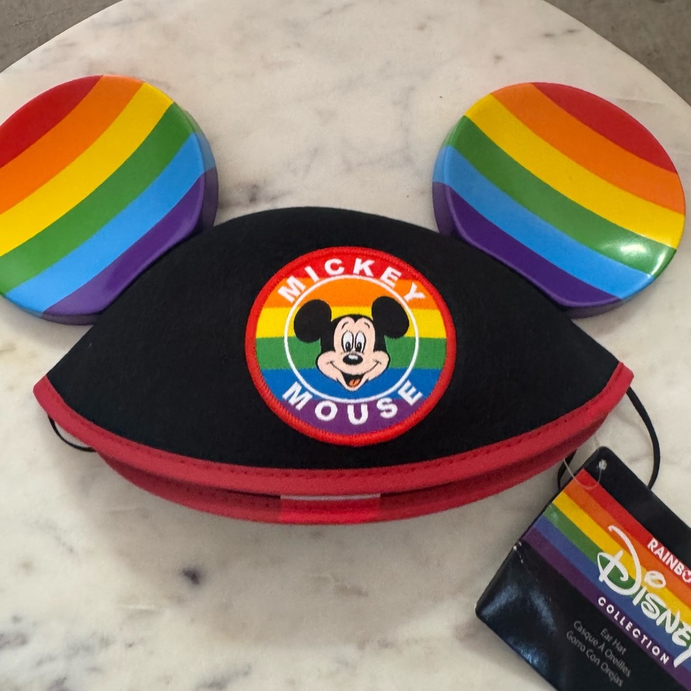 Disney Mickey Mouse Rainbow Ears Cap